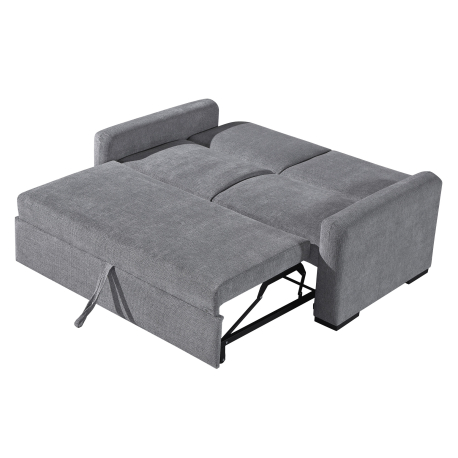 Sofá cama DELI - Cinzento Escuro