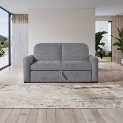 Sofá cama DELI - Cinzento Escuro
