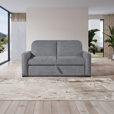 Sofá cama DELI - Cinzento Escuro
