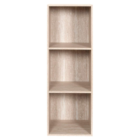 Estante PIETRA com 3 cubos - Travertino bege Estante PIETRA com 3 cubos - Travertino bege