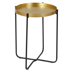 Mesa de apoio ALIA - Dourado e Preto