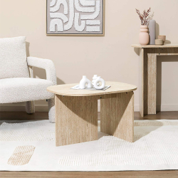 Mesa de centro PIETRA - Travertino Bege