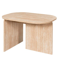 Mesa de centro PIETRA - Travertino Bege