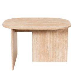 Mesa de centro PIETRA - Travertino Bege