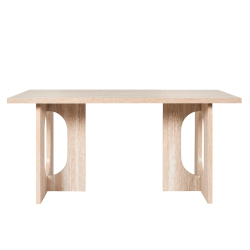 Mesa retangular PIETRA - Travertino Bege Mesa retangular PIETRA - Travertino Bege