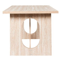 Mesa retangular PIETRA - Travertino Bege Mesa retangular PIETRA - Travertino Bege