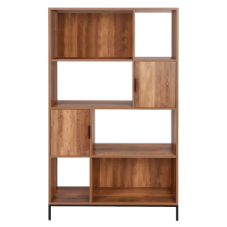 Estante JOYA com 2 portas - Nogueira