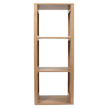 Estante KLAUS 3 cubos - carvalho