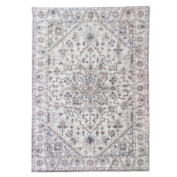 Tapete ARES - Branco e Cinzento