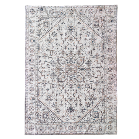 Tapete ARES - Branco e Cinzento