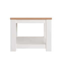 Mesa de apoio FLORENÇA - Branco e Carvalho