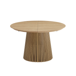 Mesa redonda extensível ORIGAMI (120-200cm) - Carvalho