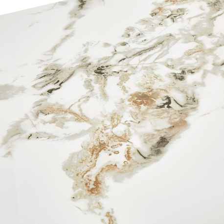 Mesa retangular CEMENT - Branco Mármore e Preto Mesa retangular CEMENT - Branco Mármore e Preto