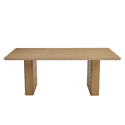 Mesa retangular SQUARE - Carvalho Mel