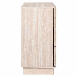 Cómoda PIETRA com 3 gavetas - Travertino bege Cómoda PIETRA com 3 gavetas - Travertino bege