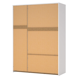 Roupeiro NEXT com 3 portas e 2 gavetas - Branco Roupeiro NEXT com 3 portas e 2 gavetas - Branco