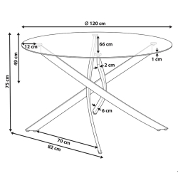 LEONO Dining Table - Dining Tables LEONO Dining Table - Dining Tables