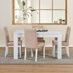Mesa extensível FLORENÇA (140-230 cm) - Branco