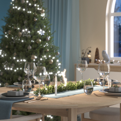 Mesa extensível WENDY (120-155cm) - carvalho