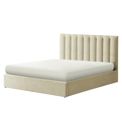 Cama de casal elevatória AUSSIE II - Bege Claro 160x200cm