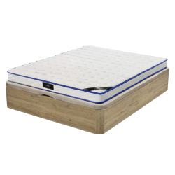 Pack sommier de casal CASINO BOX + colchão SPRING ROLLER - 140cm e 160cm - Carvalho Artesanato