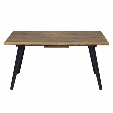 Mesa extensível NICY (160-200 cm) - Carvalho Artesanato e Preto Mesa extensível NICY (160-200 cm) - Carvalho Artesanato e Preto