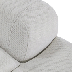 Sofá chaise longue CALIFORNIA - Branco Gelo Sofá chaise longue CALIFORNIA - Branco Gelo