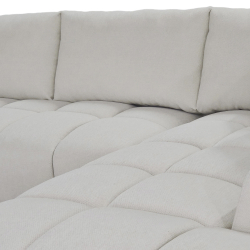 Sofá chaise longue CALIFORNIA - Branco Gelo Sofá chaise longue CALIFORNIA - Branco Gelo