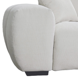 Sofá chaise longue CALIFORNIA - Branco Gelo Sofá chaise longue CALIFORNIA - Branco Gelo