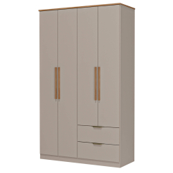 Roupeiro de 4 Portas e 2 Gavetas ALENA - Closet with Crash Doors