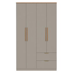Roupeiro de 4 Portas e 2 Gavetas ALENA - Closet with Crash Doors