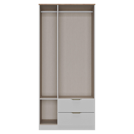 Roupeiro ALENA com 3 portas e 2 gavetas - Closet with Crash Doors