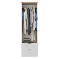 Roupeiro ALENA com 2 portas e 2 gavetas - Closet with Crash Doors