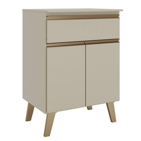 Bancada de cozinha KENAN com 2 portas - Estantes