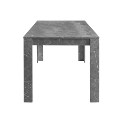 Mesa retangular CARRARA - Preto Mármore