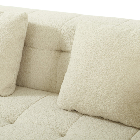 Sofás POP UP! Sofá 2 lugares LOHAN embalado a vácuo - Bege Sofás POP UP! Sofá 2 lugares LOHAN embalado a vácuo - Bege