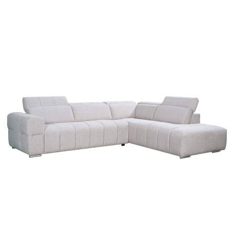 Sofá de canto QUEENSLAND - Bege Claro