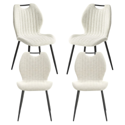 Pack 4 Cadeiras KIRK Cinza - Chair Packs