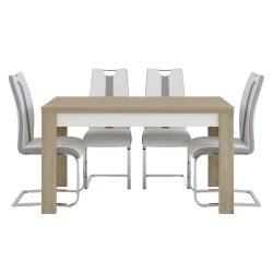 Pack mesa extensível PARIS + 4 Cadeiras NATALIA II - Table and Chair Sets