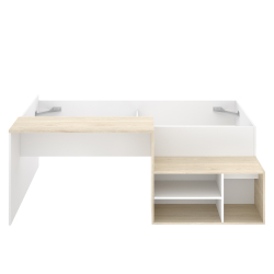 Cama ERICK com secretária - Camas Altas Cama ERICK com secretária - Camas Altas