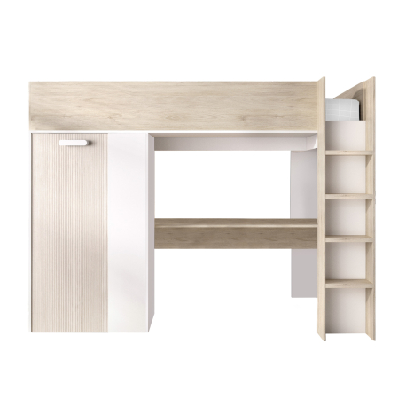 Cama GASPAR com secretária e roupeiro - Camas Altas Cama GASPAR com secretária e roupeiro - Camas Altas