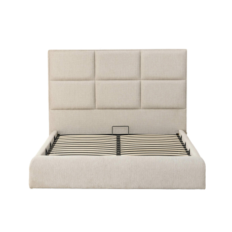 Cama de casal elevatória AVENTURIA - Bege Cama de casal elevatória AVENTURIA - Bege