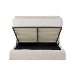 Cama de casal elevatória AVENTURIA - Bege Cama de casal elevatória AVENTURIA - Bege
