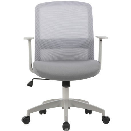 Cadeira de escritório BERCY reclinável - Cinzento Claro Cadeira de escritório BERCY reclinável - Cinzento Claro