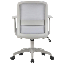 Cadeira de escritório BERCY reclinável - Cinzento Claro Cadeira de escritório BERCY reclinável - Cinzento Claro