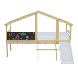 Cama Invidual com Escorrega SLIDER 90x200cm - Camas Altas Cama Invidual com Escorrega SLIDER 90x200cm - Camas Altas