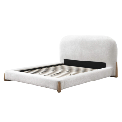 Cama de casal MILANO - 160 x 200 cm, Cor - Pérola Cama de casal MILANO - 160 x 200 cm, Cor - Pérola