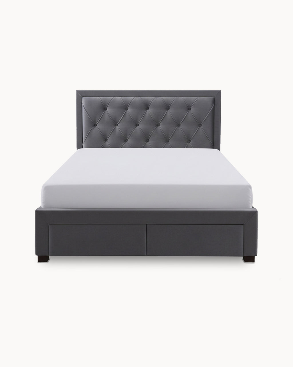 Cama de casal BIA com 4 gavetas