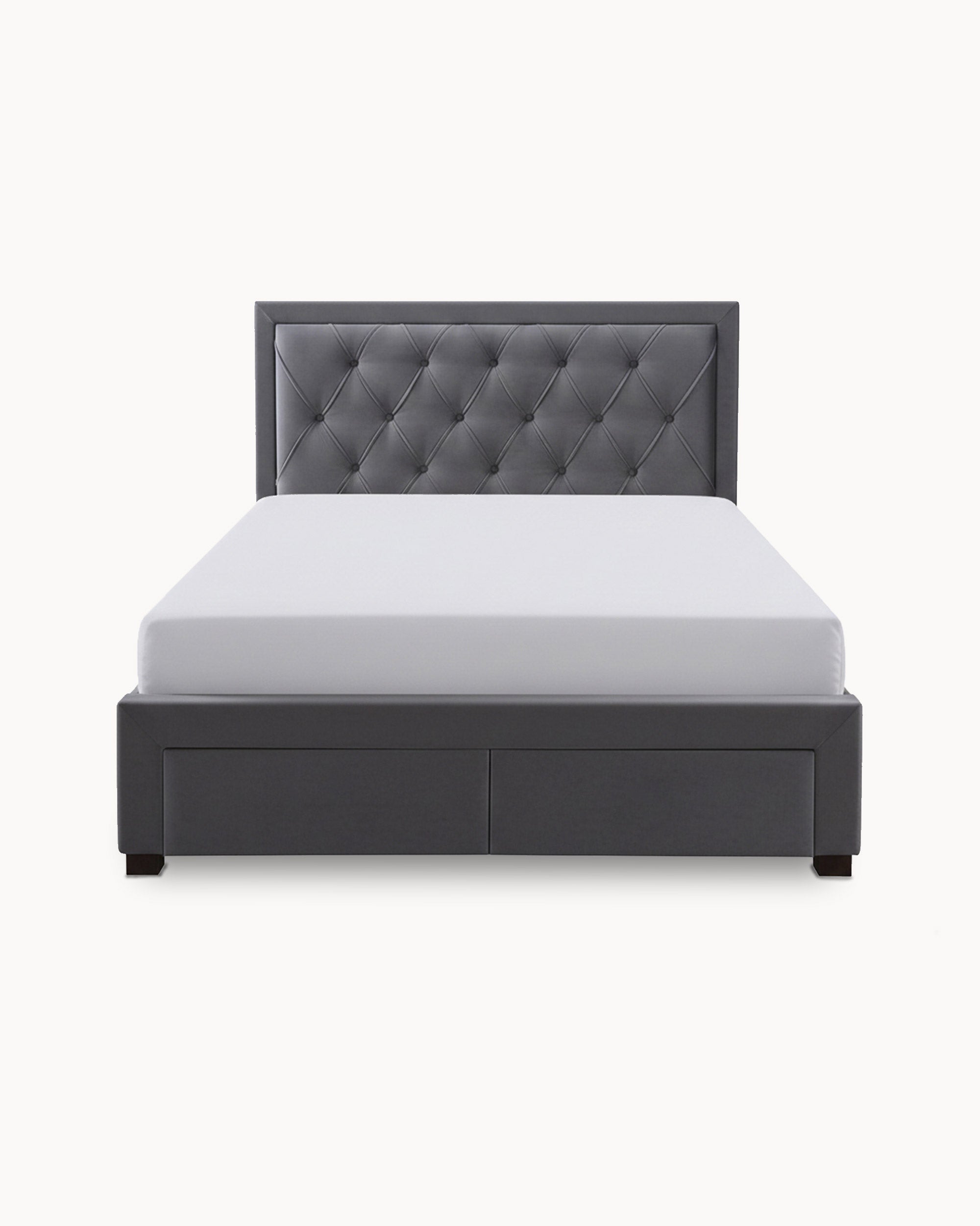 Cama de casal BIA com 4 gavetas