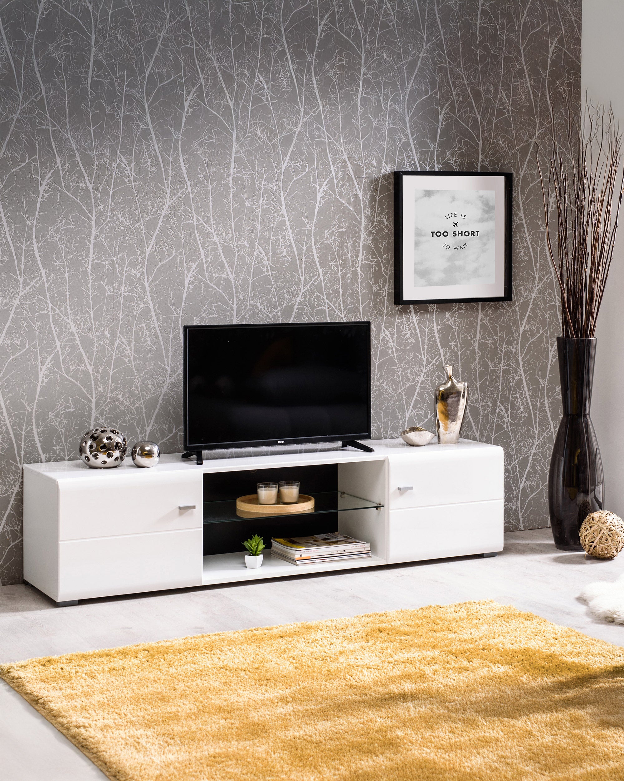Móvel TV REX com 2 portas
